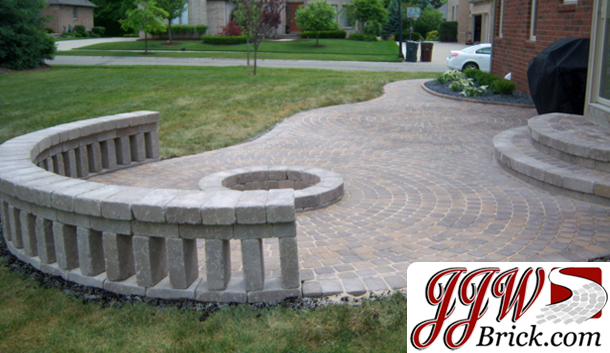 Patio Brick Pavers With Paver Shelby Twp Mi 48315 48316 - How To Level Ground For Patio Pavers