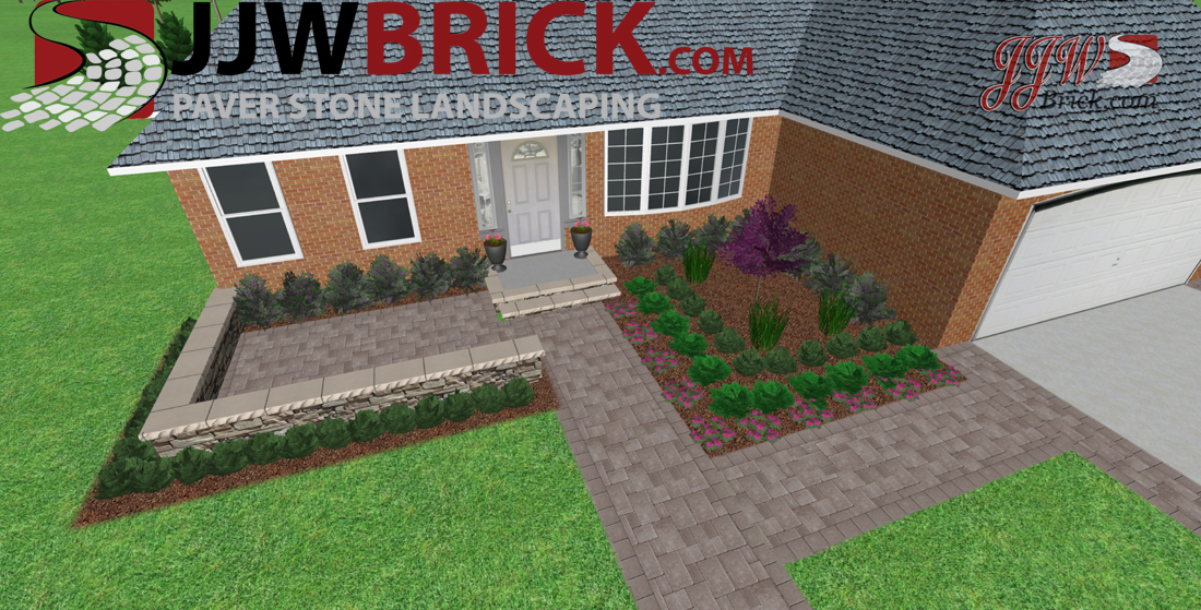 Front Landscaping Plan Macomb MI