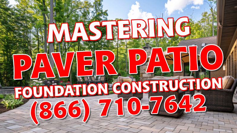 Mastering Paver Patio Foundation Construction